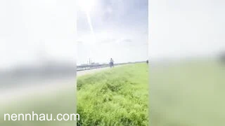 Đỉnh của đỉnh Cặp đôi thích chịch public ngoài công viên