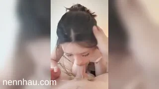 Tuyệt đỉnh Con bú con cu dượng lút cán thì dượng đừng địt con nhé