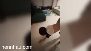 Bom tấn Bị anh họ doggy bế đi khắp nhà