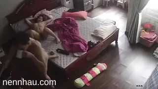 Lén đặt cam ở phòng theo dõi vợ phát hiện vợ dắt trai về phòng đụ nhau rất nhiệt tình đỉnh của đỉnh