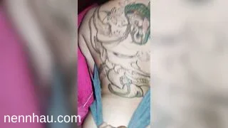 Em xăm kín lưng siêu phẩm