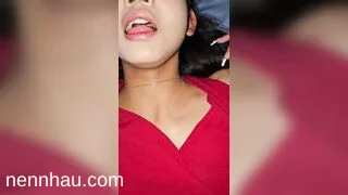Cực phẩm Trói tay, nhét máy rung vào lồn rồi bắt em bú cu